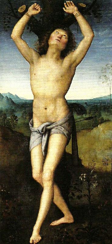 st sebastian, Pietro Perugino